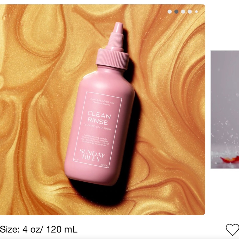 Sunday Riley Clean Rinse Serum ⭐️